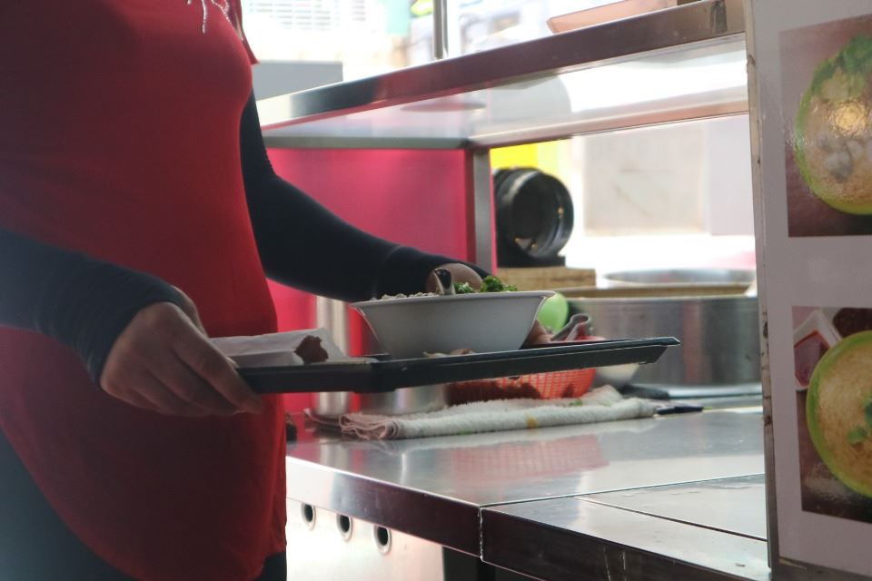 內用點餐流程步驟 2:自助取餐